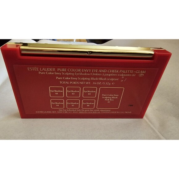 Estee Lauder Pure Color Envy Eyeshadow & Cheek Palette - Glam  ~NEW~ - Picture 5 of 5